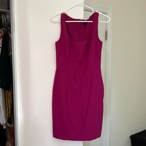 Ann Taylor Magenta Sheath Dress